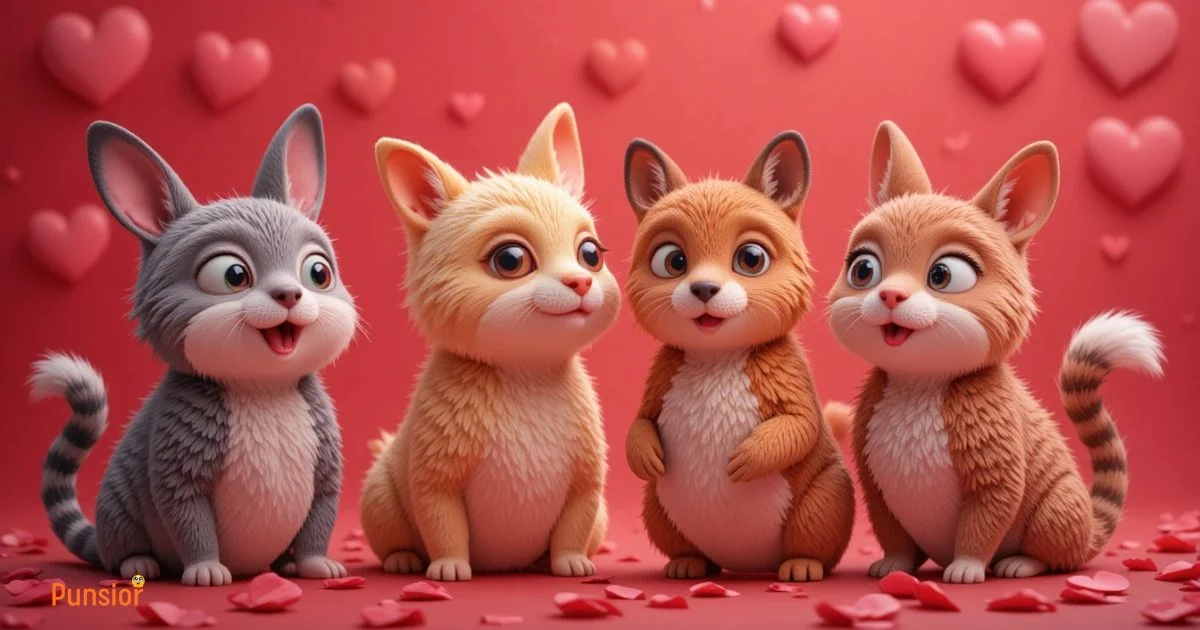 295+ Animal Puns for Valentine’s Day That Instantly Melt Hearts