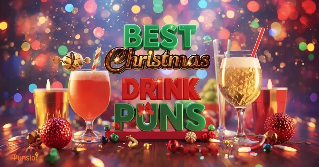 Best Christmas Drink Puns
