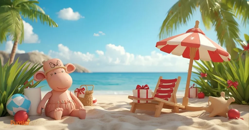 Christmas Beach Puns For Kids