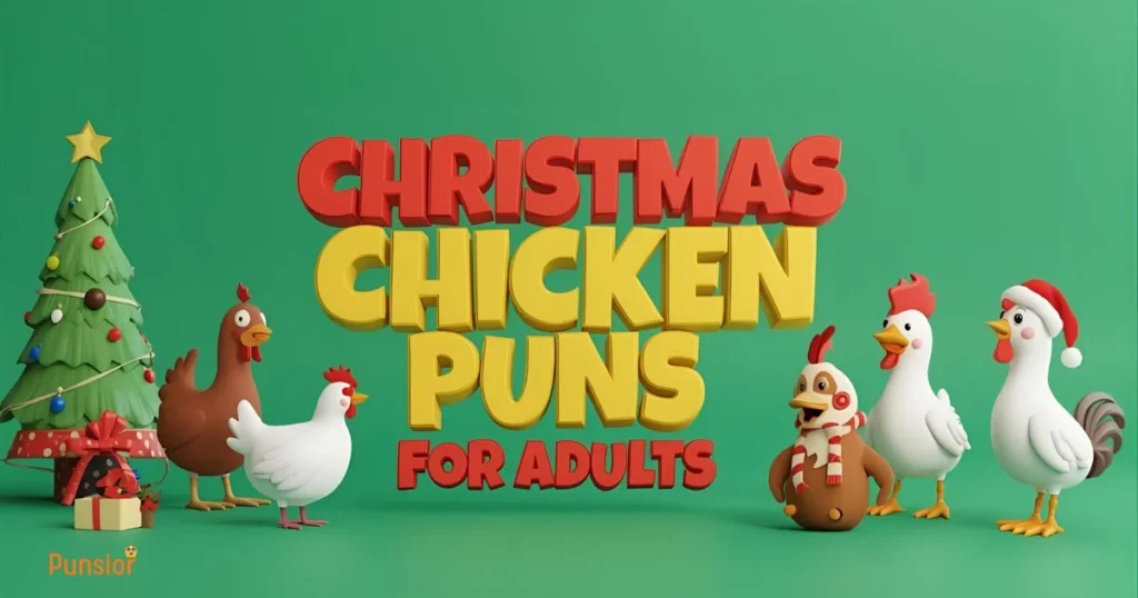 Christmas Chicken Puns For Adults