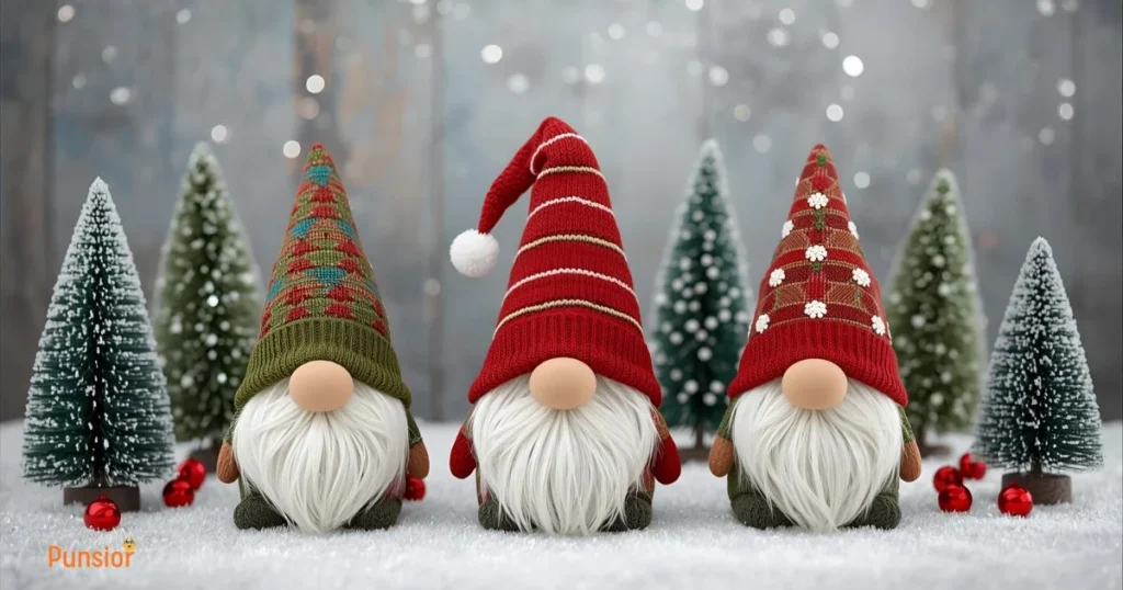 Cute Christmas Gnome Puns