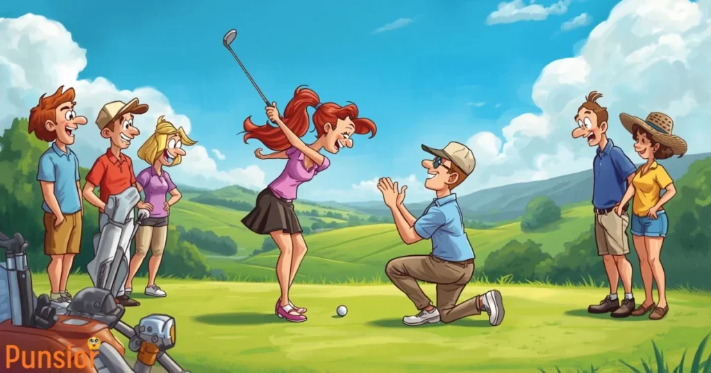 Cute Golf Puns Valentines Day