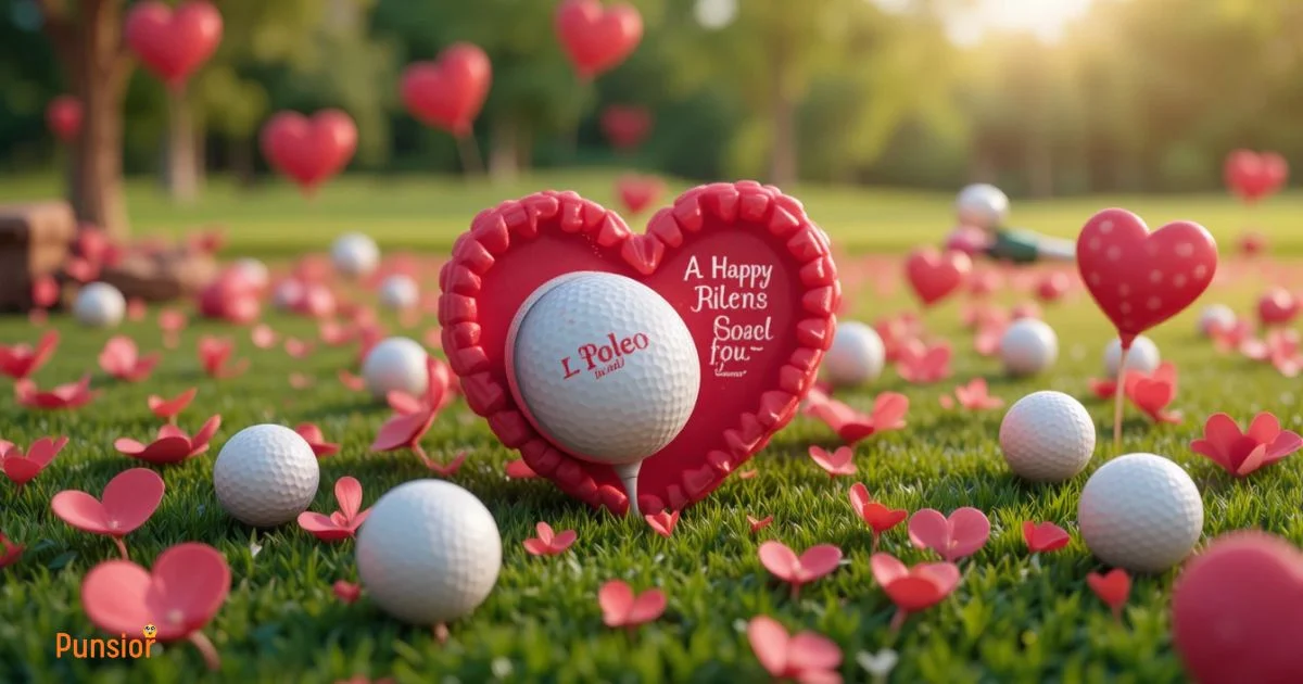 245+ Golf Puns for Valentine’s Day That Score Big Love & Laughs