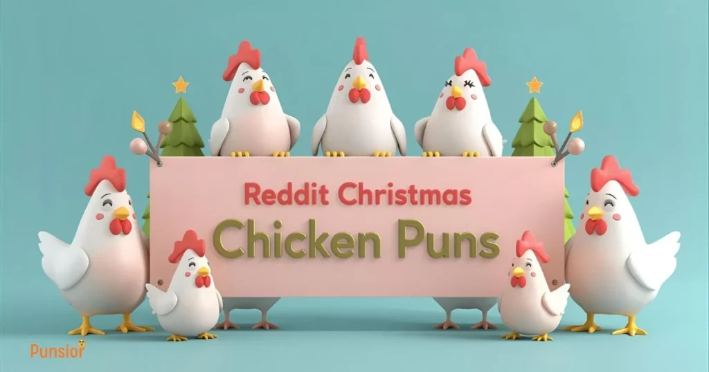 Reddit Christmas Chicken Puns