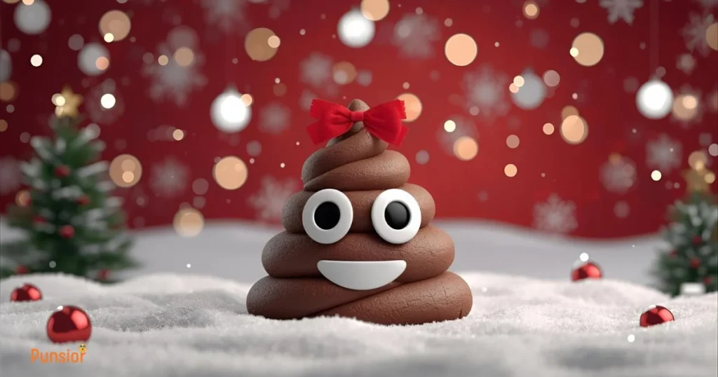 Romantic Christmas Poop Puns