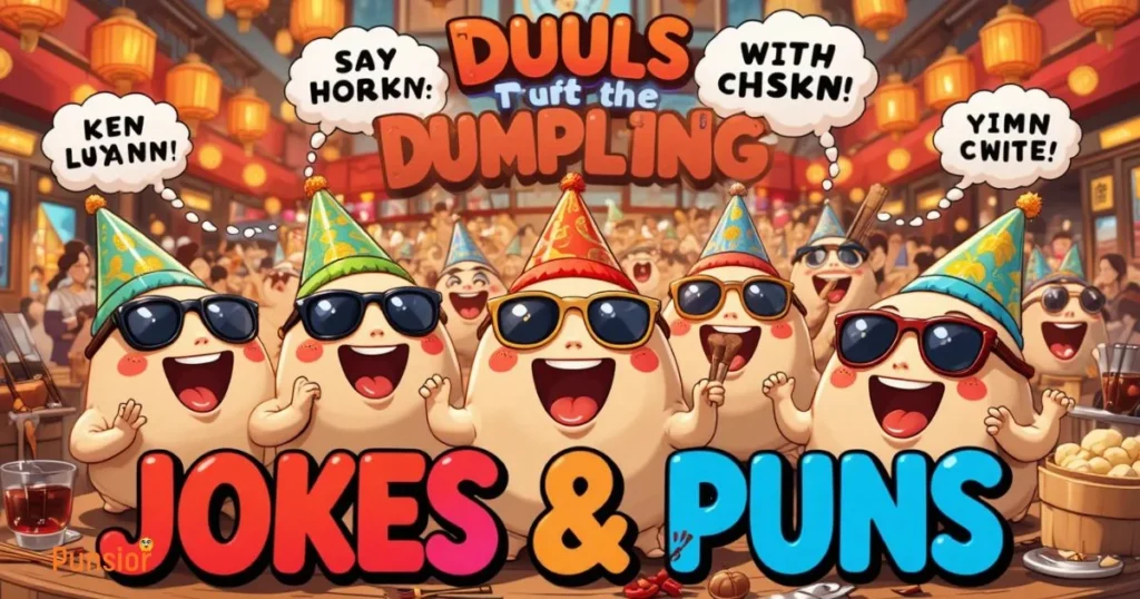 Adults Dumpling Jokes And Puns