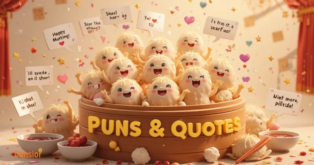 Funny Dumpling Puns And Quotes