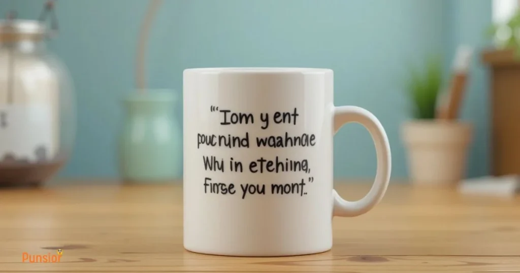 One Liner Mug Jokes