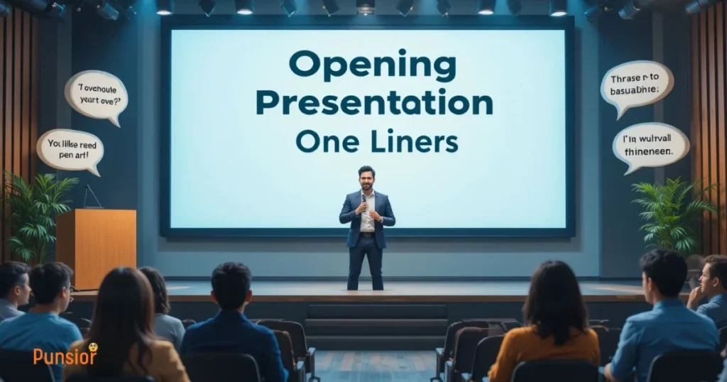 Opening Presentation Jokes One Liners