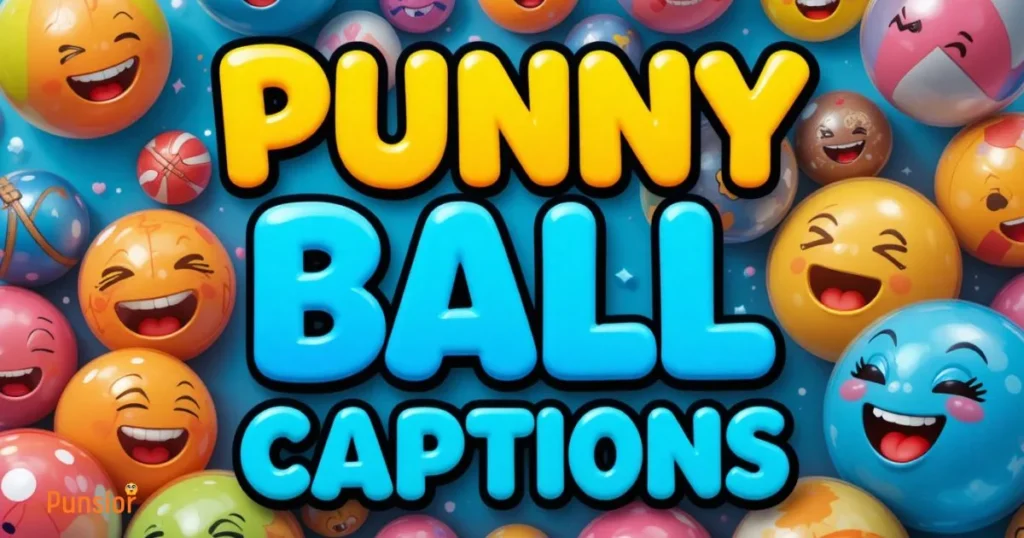 Punny Ball Instagram Captions