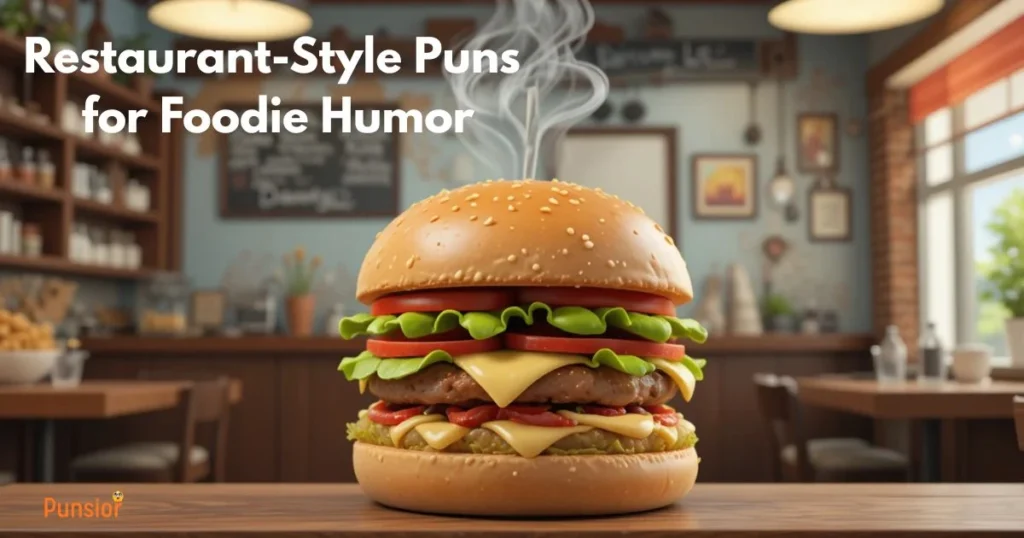 Restaurant Style Puns For Foodie Humor
