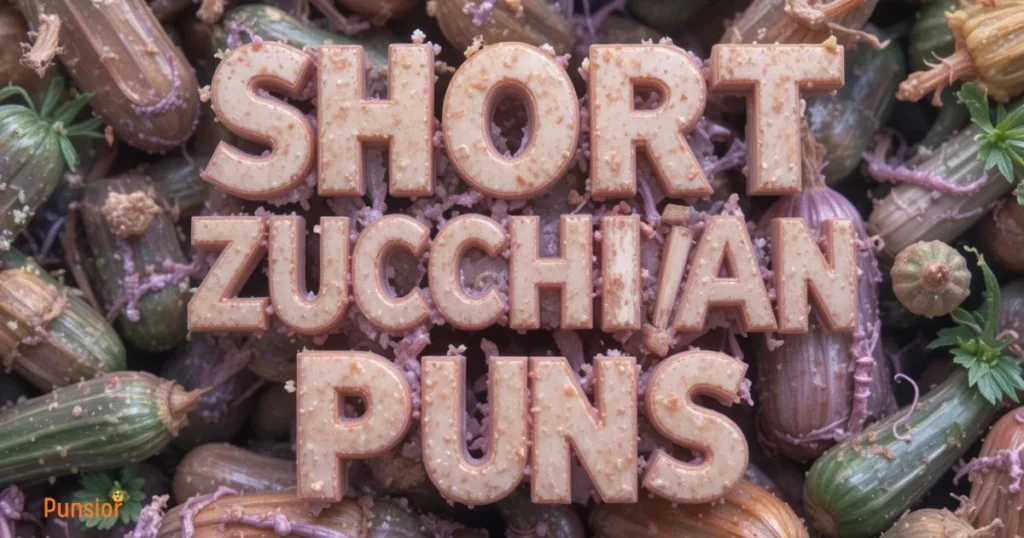 Short Zucchini Puns