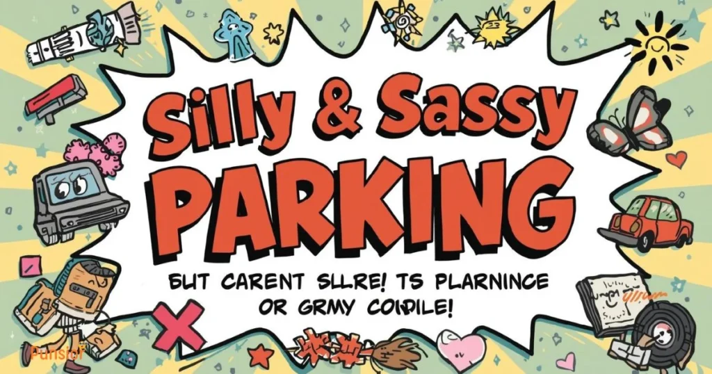 Silly And Sassy Parking Wordplay