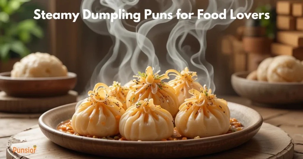 Steamy Dumpling Puns For Food Lovers