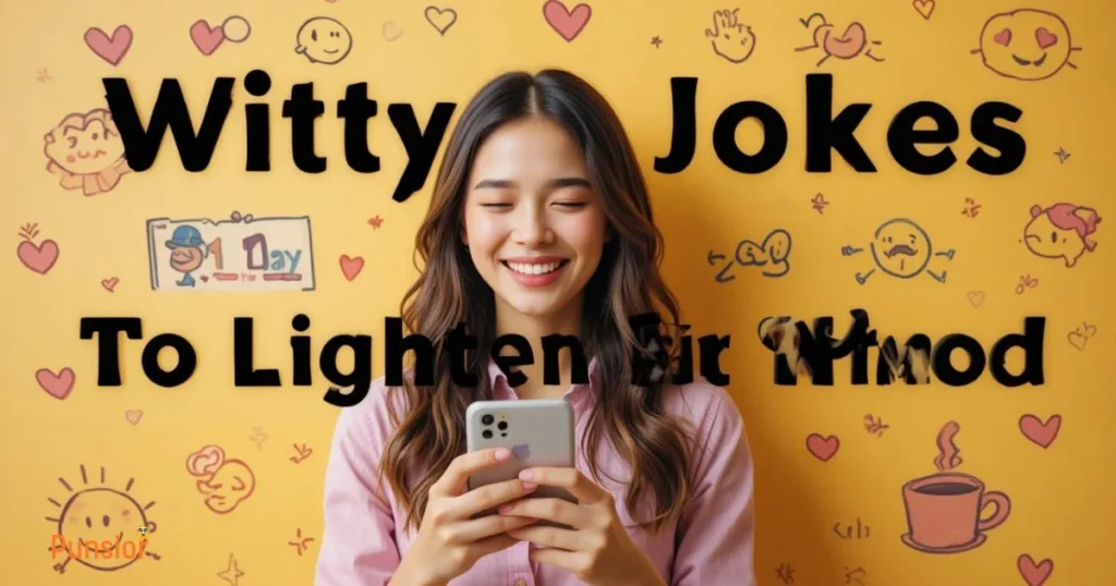 Witty Jokes To Lighten Her Mood