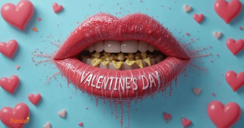Big Lip Jokes And Puns For Valentines Day