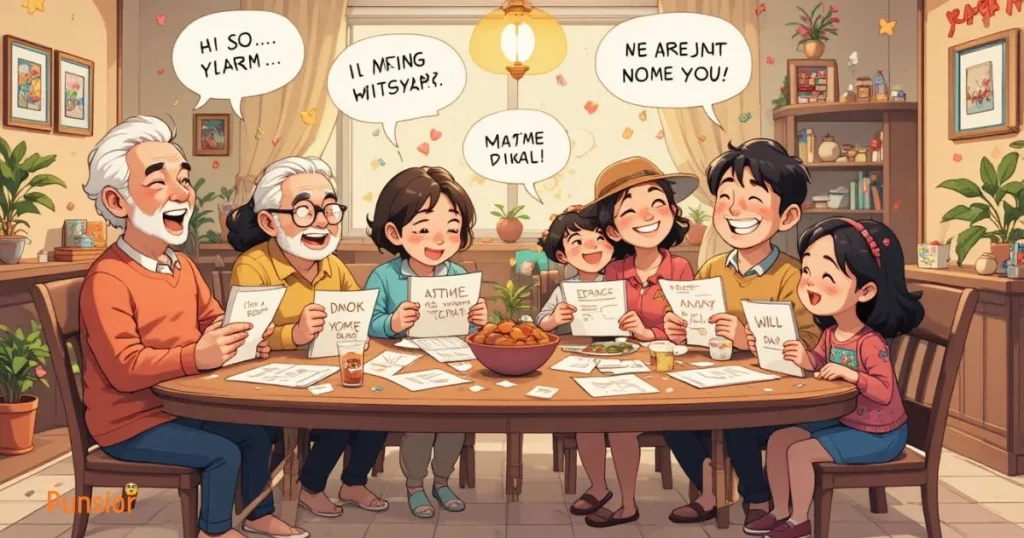 Family Gathering Letter Humor