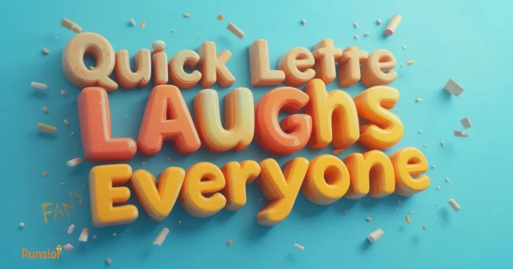 Quick Letter Laughs For Everyone