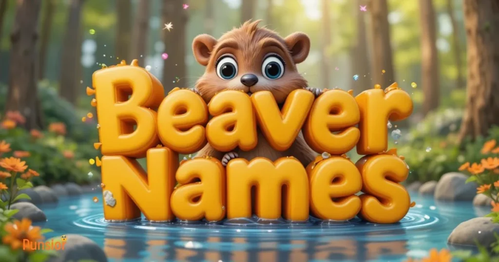Beaver Pun Names