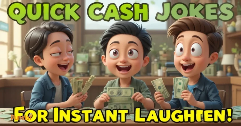 Quick Cash Jokes For Instant Laughter