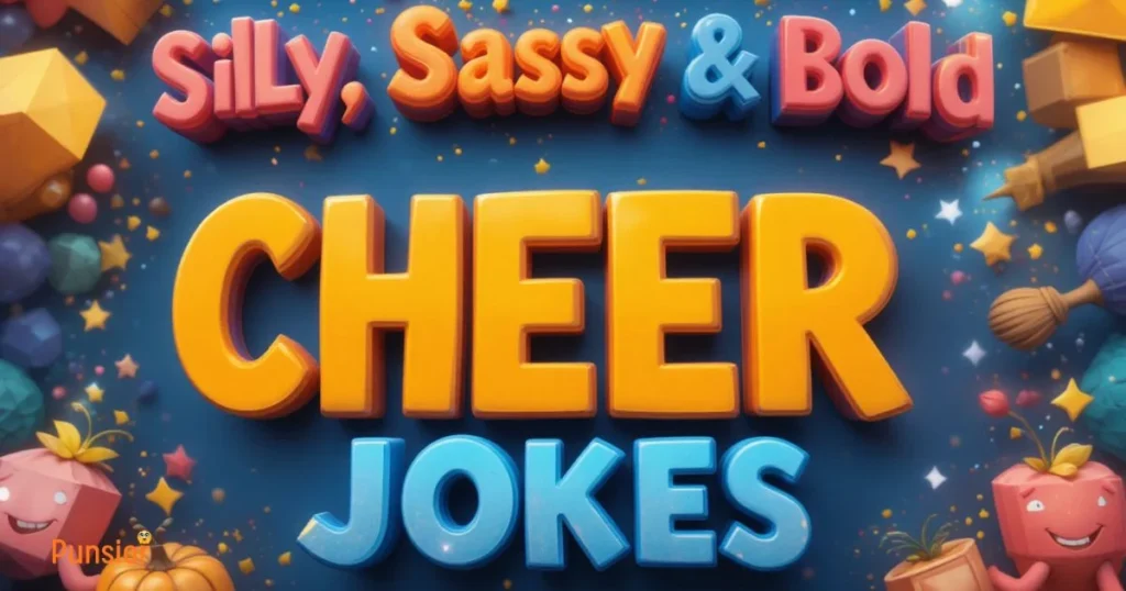 Silly Sassy And Bold Cheer Jokes