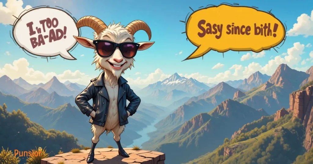 Silly And Sassy Goat Wordplay