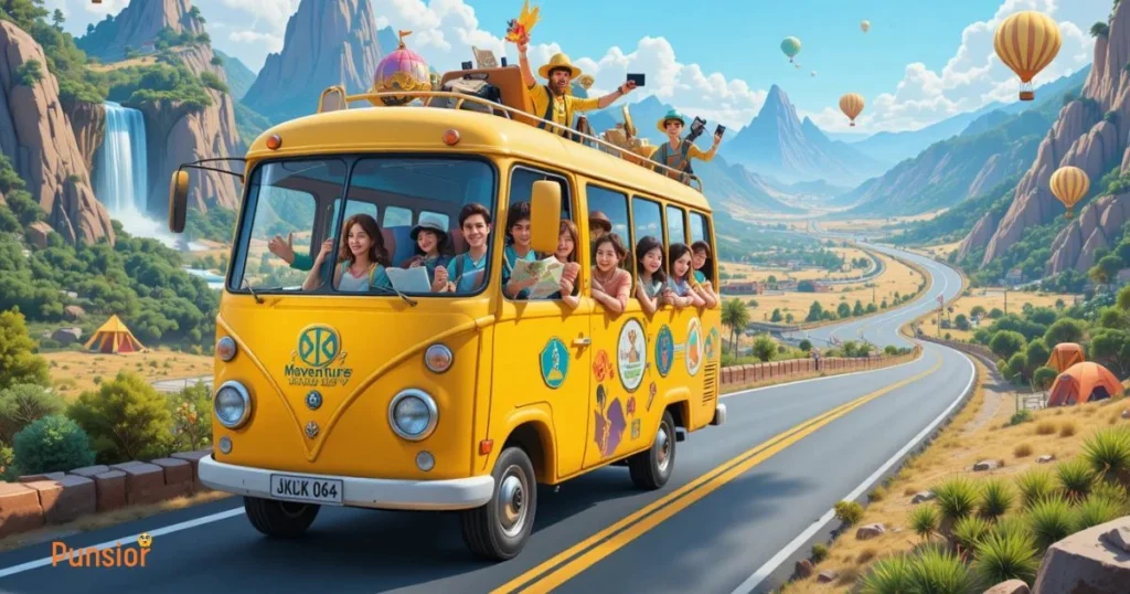 Travel And Adventure Bus Puns
