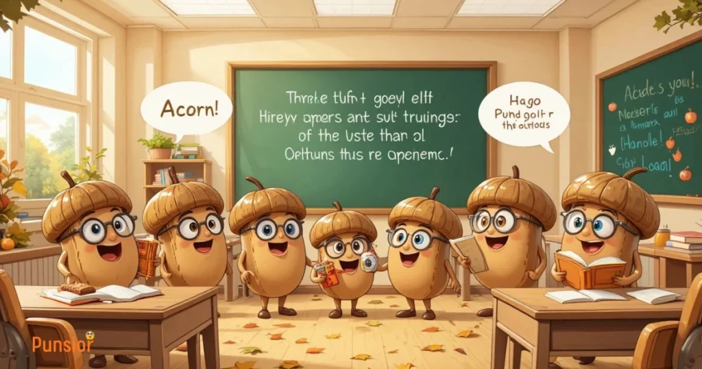 Acorn Puns For Teachers And Students