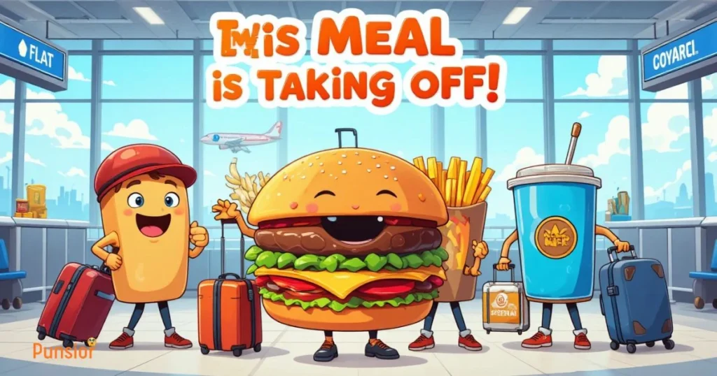 Airport Food Puns