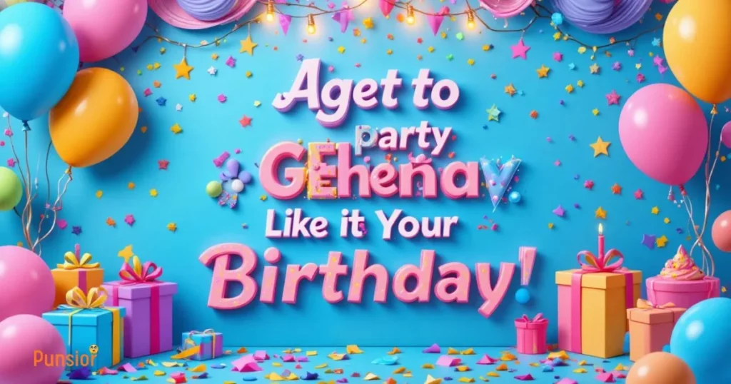 Birthday Puns For Social Media