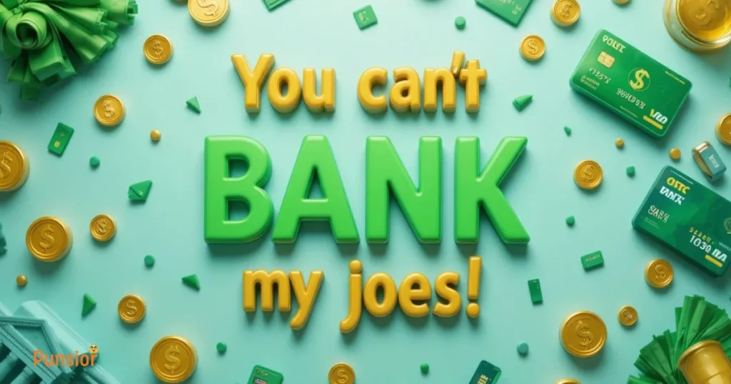 Clever Bank Puns For Instagram