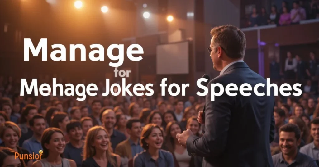Manage Jokes For Speeches