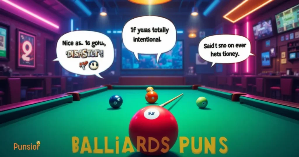 Sarcastic Billiards Puns