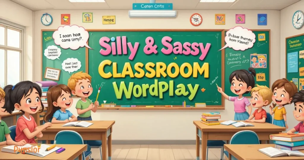 Silly And Sassy Classroom Wordplay