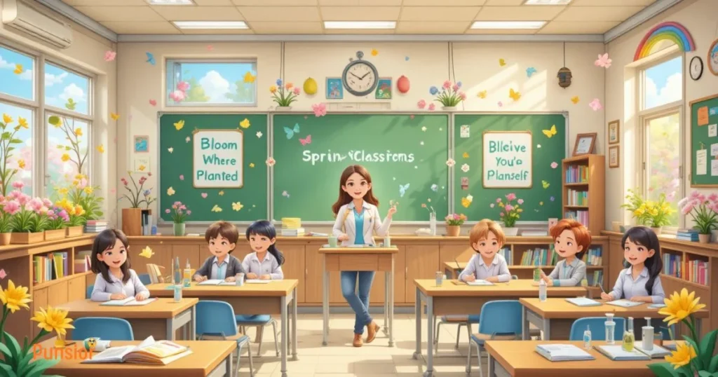 Spring Classroom Puns