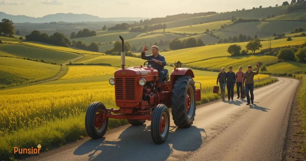 Tractor Puns For Tourists And Travelers