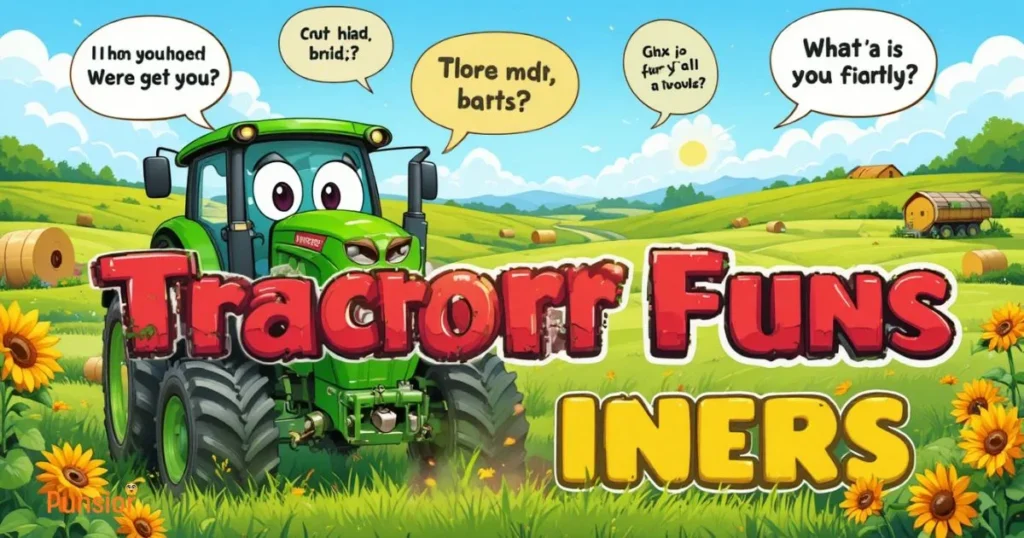 Tractor Puns One Liners