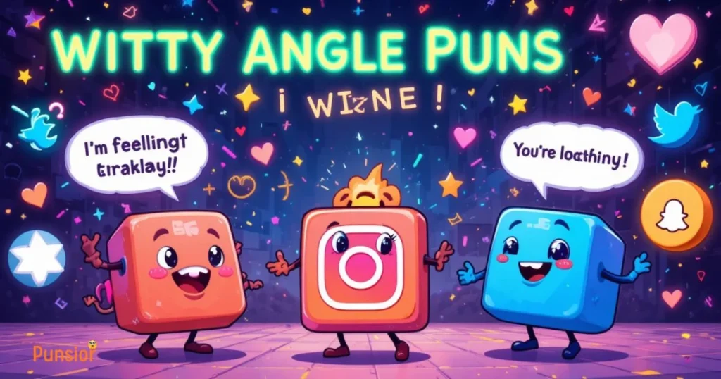 Witty Angle Puns For Social Media