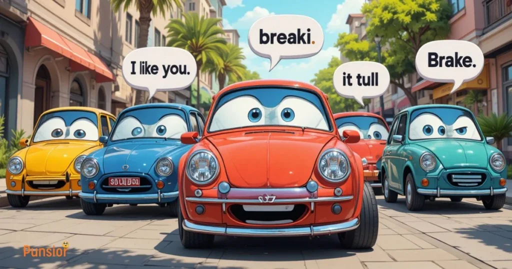Witty Car Puns For Social Media