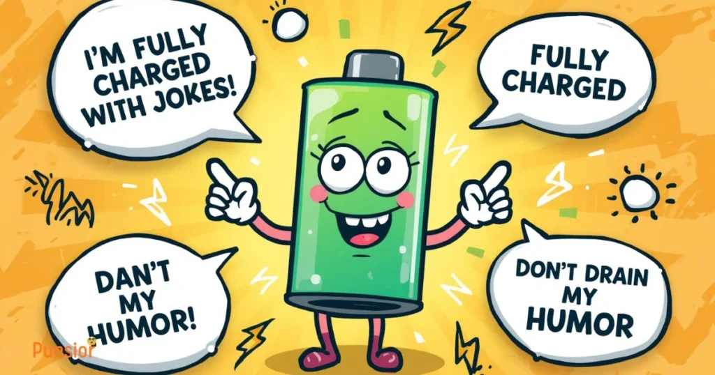 Battery Jokes One Liners