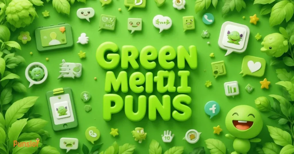 Green Social Media Puns